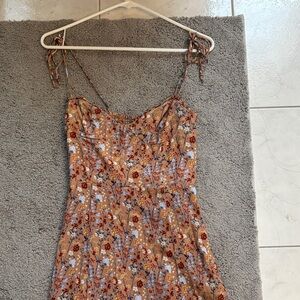 Aritzia Wilfred Fable bustier dress
